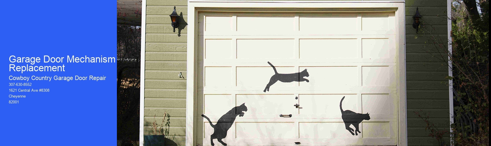Garage Door Mechanism Replacement
