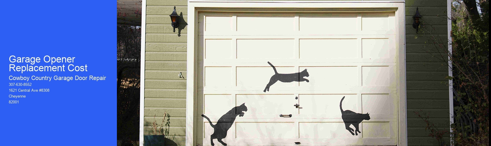 Garage Opener Replacement Cost